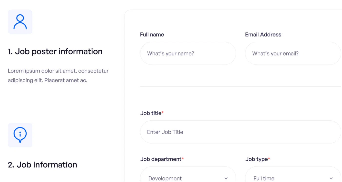 Icons And Graphics - Job Board X Webflow Template